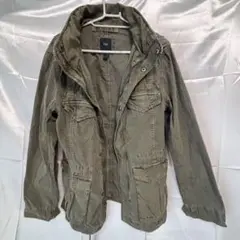 【ミリタリー】GAP ギャップ ミリタリージャケット フィールドコート S