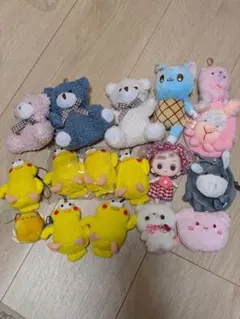 昭和レトロミニぬいぐるみ 4種セット アニマル マスコット - メルカリ