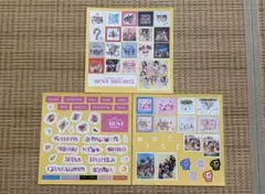 TWICE #BEST Visual/LOGO ステッカー 3枚セット
