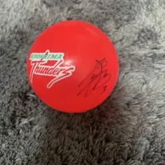 広島サンダーズ　サインボール　西村信