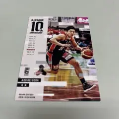B.LEAGUE CARD リアルカードコレクション 大阪エヴェッサ 合田怜