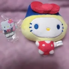 ハローキティ まめっち マスコット　ストラップ