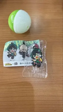 びっくらポン☆くら寿司☆緑谷出久 ラバーキーホルダー　ラバーマスコット　デク