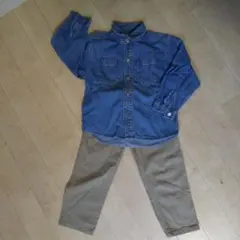 古着 リーバイス長袖シャツ&SMITH’Sパンツ2点セット