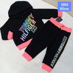 【新品】 TOMMY HILFIGER パーカー スウェット ベビー ロンパース