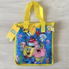 スポンジボブ 保冷バッグ お弁当袋 ステッカー
