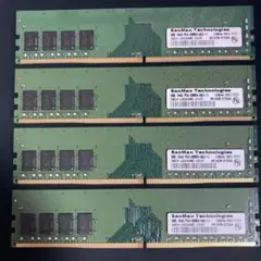 SanMax DDR4 メモリ 2666V 8GB 4枚セット ⑤ - Mercari | Rakufun