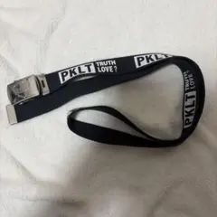 ピンクラテ ロゴベルト ブラック