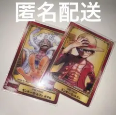 ONE PIECE SCFカード クリア ルフィ ギア5 ニカ アニメイト レア