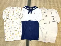 美品　プティマイン　50〜70 2WAY　ロンパース　ナルミヤ　ベビー服　新生児