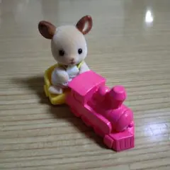 【最終値下げ】シルバニア　シカの赤ちゃん　汽車