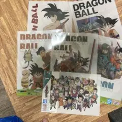 ドラゴンボール ビジュアルシート6枚セット