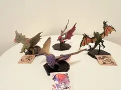 モンスターハンター スタンダードモデル フィギュア 3種＋メル・ゼナ