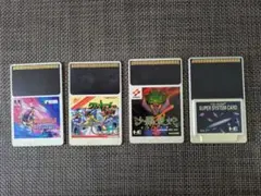 ■PCエンジン/HuCARD/SUPER SYSTEM CARD/他ソフト3本