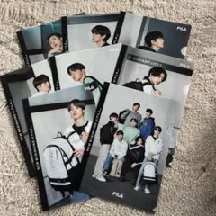 FILA BTSコラボクリアファイル 8枚セットのサムネイル