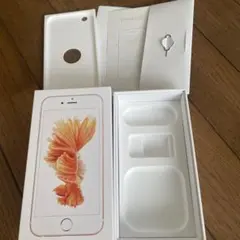 空き箱／iPhone6s Rose Gold 64GB