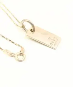 GUCCI 925シルバー プレートネックレス