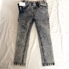 新品 MPS エムピーエス　デニム　スキニーパンツ　ケミカル　110