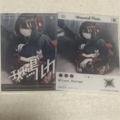 シャニマス 斑鳩ルカ、鈴木羽那 コメティック PcSR 4枚セットユニアリ