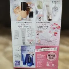 美ST 2026年4月号付録 透明感あふれるMEGUMI愛用ボックス