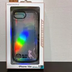 iPhoneケース　16e ポケモン ミュー　iPhone 16e 1眼