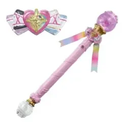 キミとアイドルプリキュア♪ くるくるまわして♪ キラッキランリボンバトン