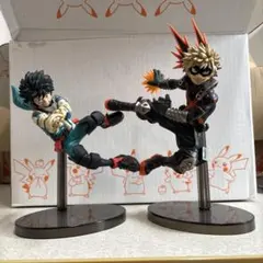 ヒロアカ 緑谷出久 爆豪勝己 フィギュア