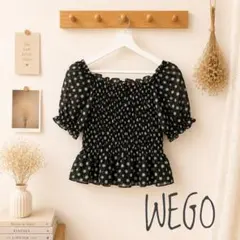 WEGO 花柄シフォントップス フリーサイズ　夏のサムネイル