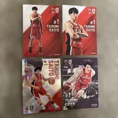 バスケットボール日本代表 齋藤拓実 カード Bリーグ アカツキジャパン