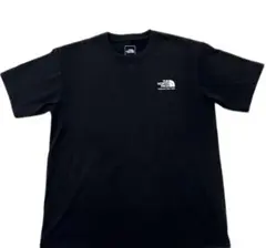 THE NORTH FACE Tシャツ M ブラック バックプリントあり 半袖
