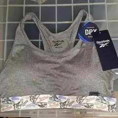 新品未使用　Reebok ブラトップ Sサイズ グレー 吸水速乾のサムネイル