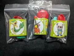 匿名配送 チョコエッグ ポケモン 旅立ちの3匹 ツタージャ ポカブ ミジュマル