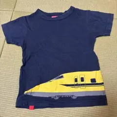 オジコ　OJICO Tシャツ　ドクターイエロー　新幹線　100 ネイビー　紺