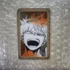 僕のヒーローアカデミア ヒロアカ 爆豪勝己 箔押しクリアカード 原画展