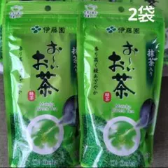 伊藤園 お〜いお茶 抹茶入り緑茶 100g 2袋セット