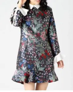 12/7まで＊sister jane ＊ フラワー刺繍ワンピース