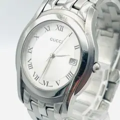 2026年最新】GUCCI 文字盤カラー：シルバー メンズ 腕時計(クォーツ)の