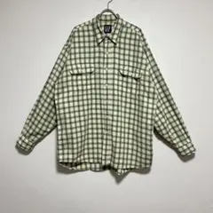 90s OLD GAP コットン チェックシャツ