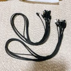 美品✨USBケーブル L字型コネクタ ブラック　1m 10本セット