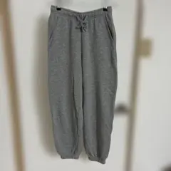 GU レディース スウェット ジョガーパンツ グレー Mサイズ