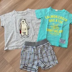 110cm子供服3点セット