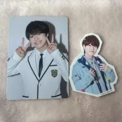 なにわ男子HARDWORK特典　大橋和也　トレカ　ステッカーセット(即日発送)