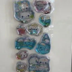 あわわちゃん　ウォーターインシール　台紙なし