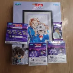 セガラッキーくじ　名探偵コナン　ラストラッキー賞　青山先生額入りアート