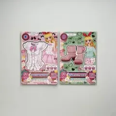 【排出版】第1弾★ アイカツカード ピンクリボンつきフリルシャツ 星宮いちご