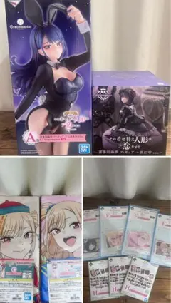 一番くじ その着せ替え人形は恋をする A賞グッズセット＋黒江雫フィギュア