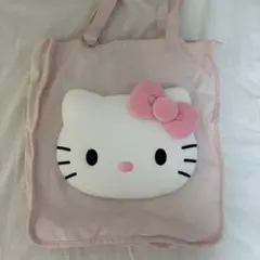 ハローキティ トートバッグ ピンク I love hello kitty