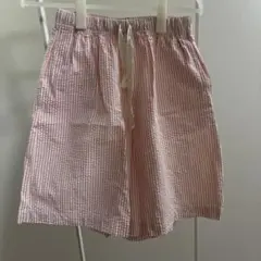 無印良品☆コットン サッカー織 ハーフパンツ（S）のサムネイル