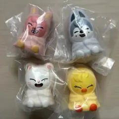 SKZOO ライトマスコット　ポガリ　ジニレット　ウルフチャン　トゥエッキ