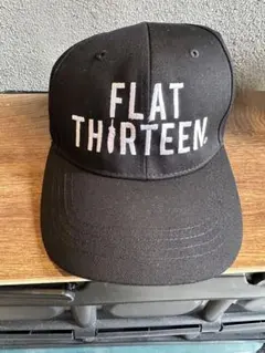 菊*忍様 ⭐︎レア FLAT THIRTEEN 1st Logo Cap 黒 2026年最新】flat thirteenの人気アイテム - メルカリ